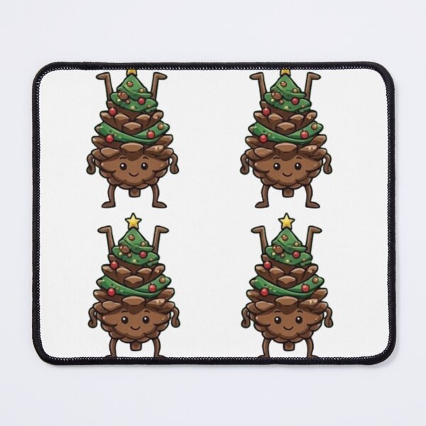 Item preview, Festive Pinecone Handstand Inversion Evergreen Balance designed and sold by moTshiTshi.