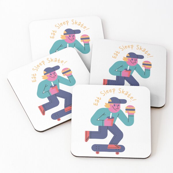 Item preview, Eat Sleep Skate! designed and sold by monkik.