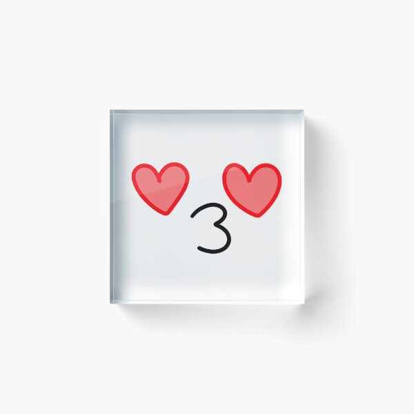 Item preview, Heart Eyes Kissing Face Minimalist Hand Drawn Doodle designed and sold by somimalikkk.
