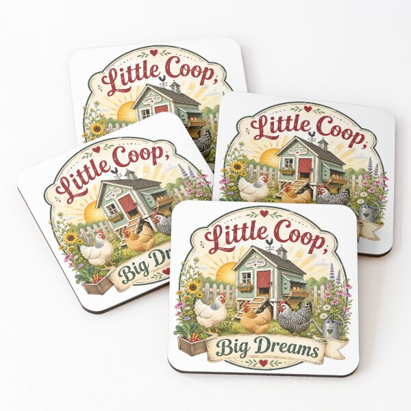 Item preview, Little Coop, Big Dreams designed and sold by Seyahshop.