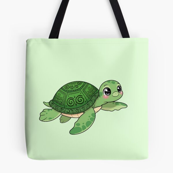 Item preview, Island green turtle in kawaii anime style designed and sold by Danime Planet.