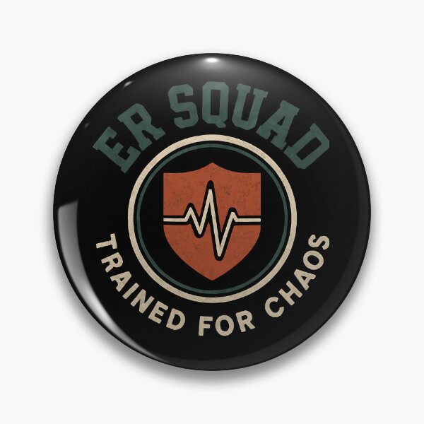 Item preview, ER Squad Varsity Shirt, Retro Collegiate Nurse Badge Tee, Funny Emergency Room Nurse Gift, Distressed Varsity Nurse T-Shirt designed and sold by TshirtsLabs.
