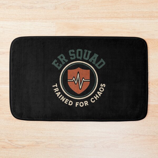 Item preview, ER Squad Varsity Shirt, Retro Collegiate Nurse Badge Tee, Funny Emergency Room Nurse Gift, Distressed Varsity Nurse T-Shirt designed and sold by TshirtsLabs.