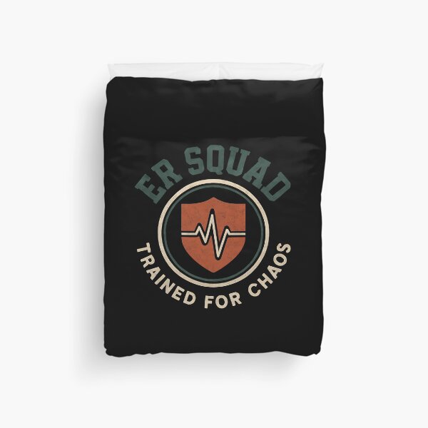 Item preview, ER Squad Varsity Shirt, Retro Collegiate Nurse Badge Tee, Funny Emergency Room Nurse Gift, Distressed Varsity Nurse T-Shirt designed and sold by TshirtsLabs.