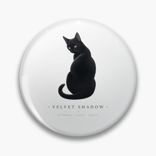 Item preview, Velvet Shadow Black Cat Dad Elegant Kawaii T-Shirt designed and sold by Ashley critters.