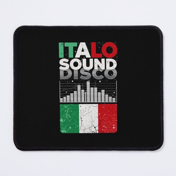 Item preview, Italo Sound Disco Vintage Distressed Black designed and sold by Graphroad.