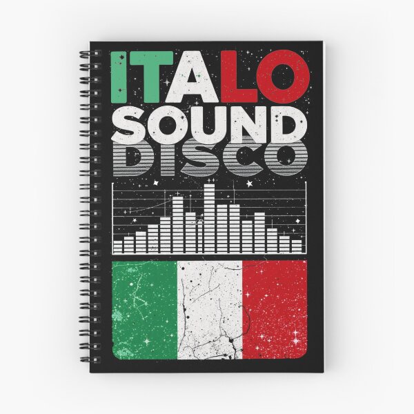 Item preview, Italo Sound Disco Vintage Distressed Black designed and sold by Graphroad.