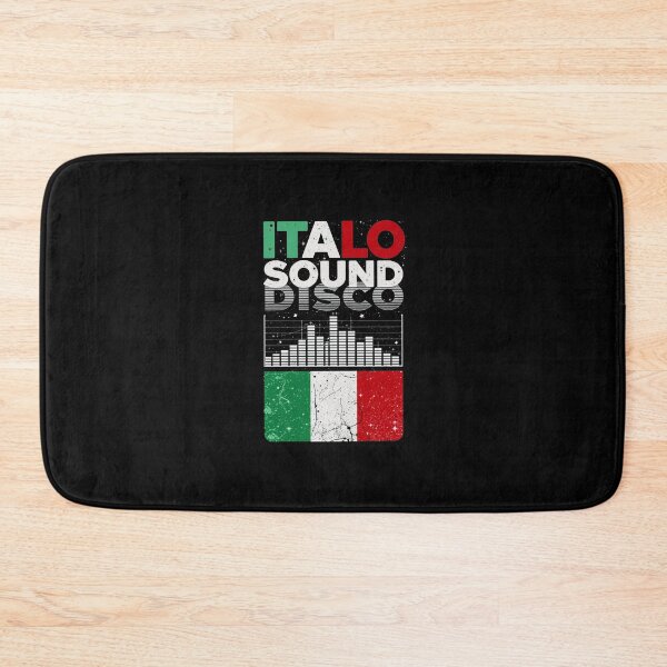Item preview, Italo Sound Disco Vintage Distressed Black designed and sold by Graphroad.
