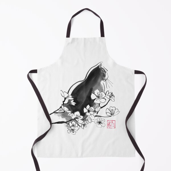 Item preview, cat profile in sakura designed and sold by pechane.