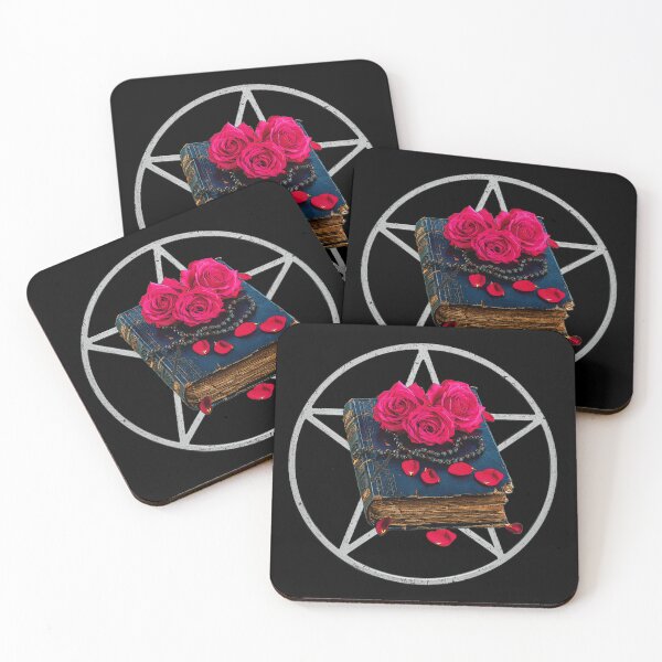 Item preview, Pentagram pattern, Gothic book, gift idea woman designed and sold by Kirei-Lily.