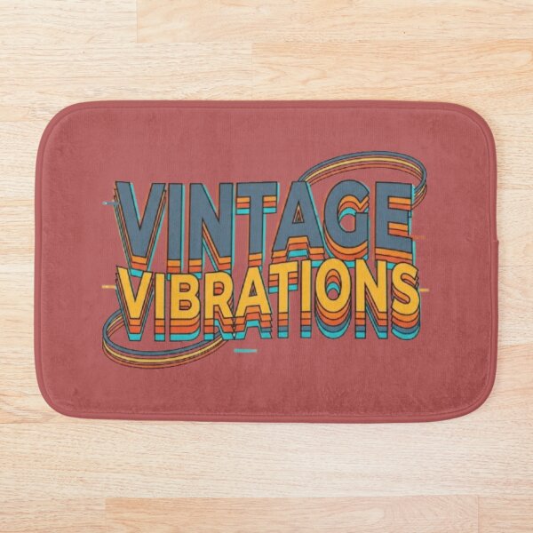 Item preview, Vibraciones Vintage Tipografía Retro Años 70 designed and sold by beben93.