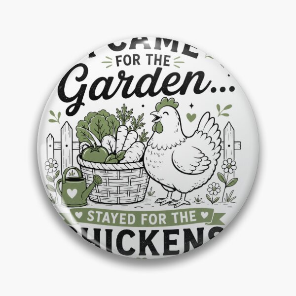 Item preview, I Came for the Garden Stayed for the Chickens Funny Homesteading T-Shirt | Gardening & Chicken Lover Gift designed and sold by Canvas Harbor.