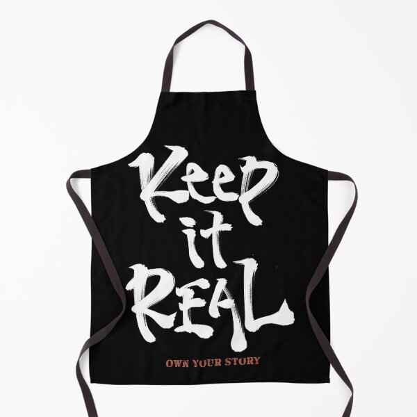 Item preview, Keep It Real - Own Your Story Japanese Calligraphy Typography designed and sold by Necokite.