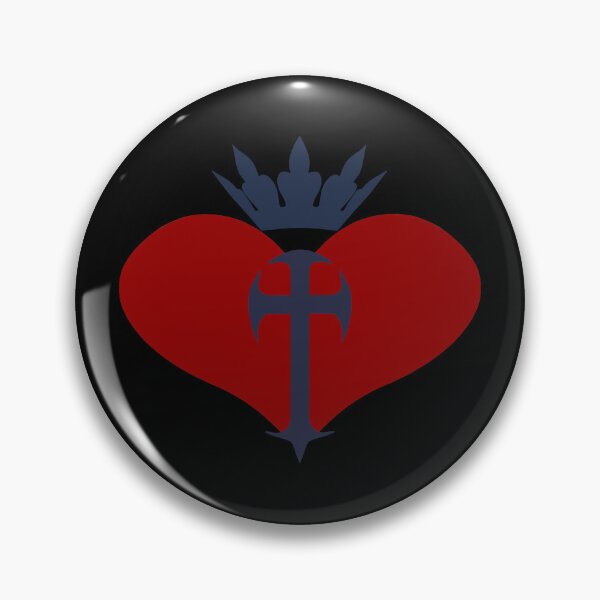 Item preview, romantic, Gothic heart, for mom, crosses designed and sold by Kirei-Lily.