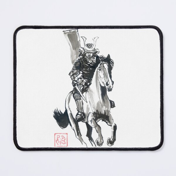 Item preview, Riding Samurai Flag designed and sold by pechane.
