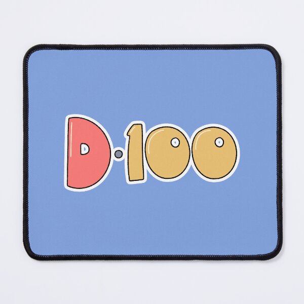 Item preview, D-100 Day Countdown Cute Hand Drawn Lettering designed and sold by ubborn.