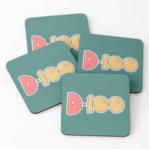 Item preview, D-100 Day Countdown Cute Hand Drawn Lettering designed and sold by ubborn.