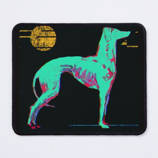 Item preview, Neon Sighthound Under Golden Sun designed and sold by MikZviagin.