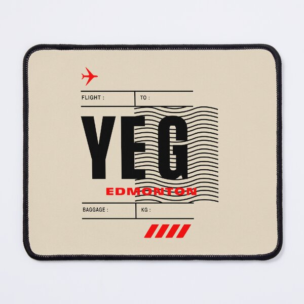 Item preview, EDMONTON YEG • BOLD CANADIAN AIRPORT TAG DESIGN designed and sold by VoglR.