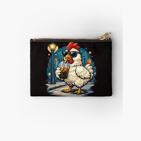 Item preview, Cool Coffee Chicken designed and sold by FrameFlow.