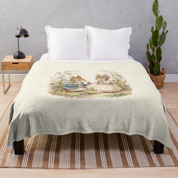 Item preview, Vintage Watercolor Mouse Proposal - Classic Storybook Fairytale Art designed and sold by Pasteltone.