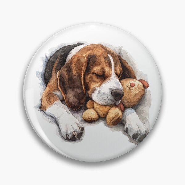 Item preview, Beagle Dog | Cute Puppy Aesthetic Art designed and sold by Mandayartstudio.