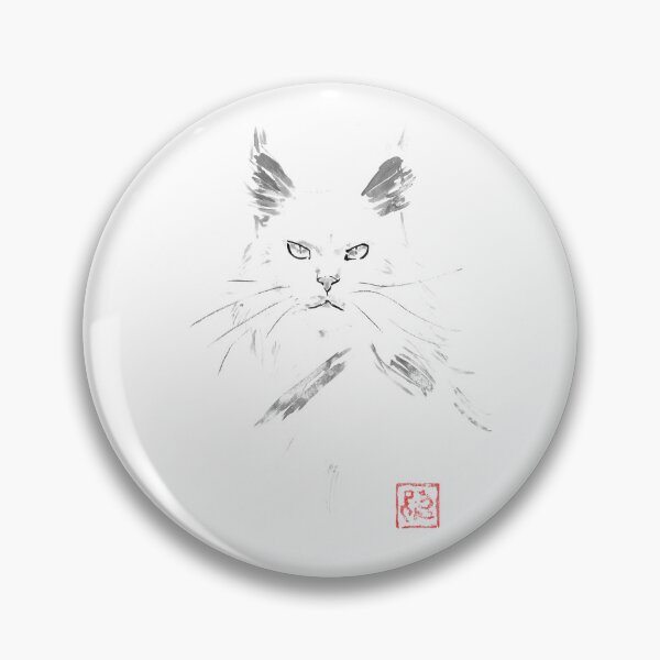 Item preview, white main coon designed and sold by pechane.