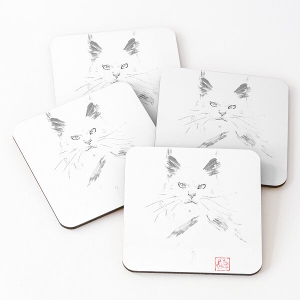 Item preview, white main coon designed and sold by pechane.