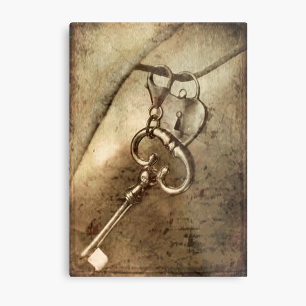 Key To Your Heart Metal Print