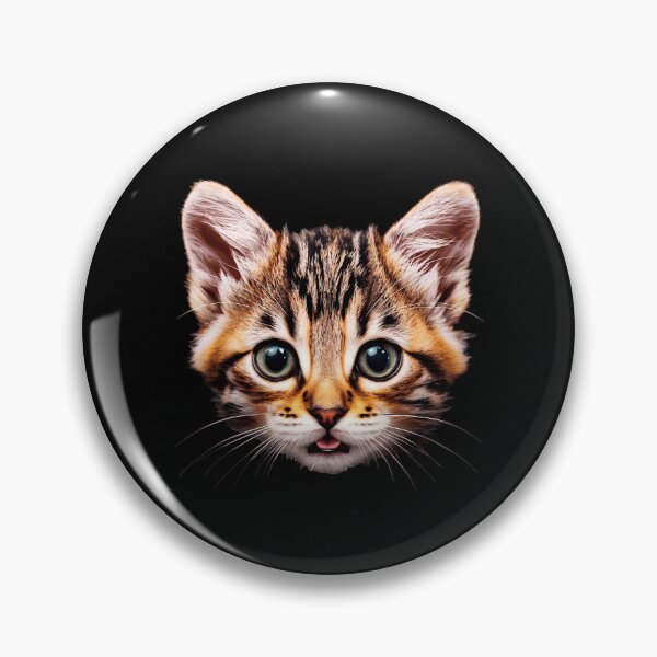 Item preview, kitten face designed and sold by Kirei-Lily.