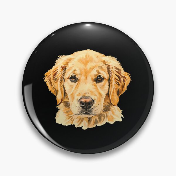Item preview, Golden retriever watercolor look designed and sold by Kirei-Lily.