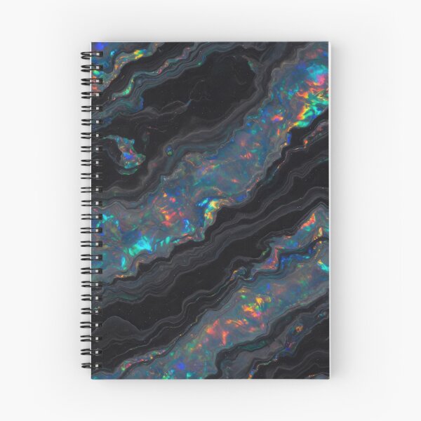 Item preview, Black Opal Vein Gemstone Texture designed and sold by SurfaceCraft Studio.