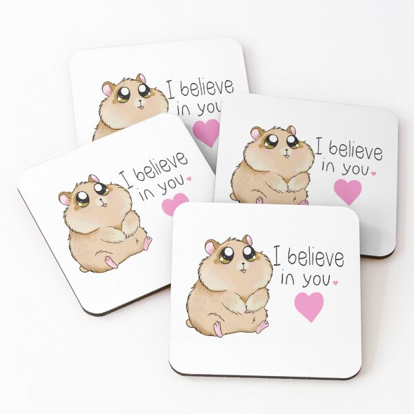 Item preview, I Believe In You — Cute Hamster designed and sold by HistoryHounds.