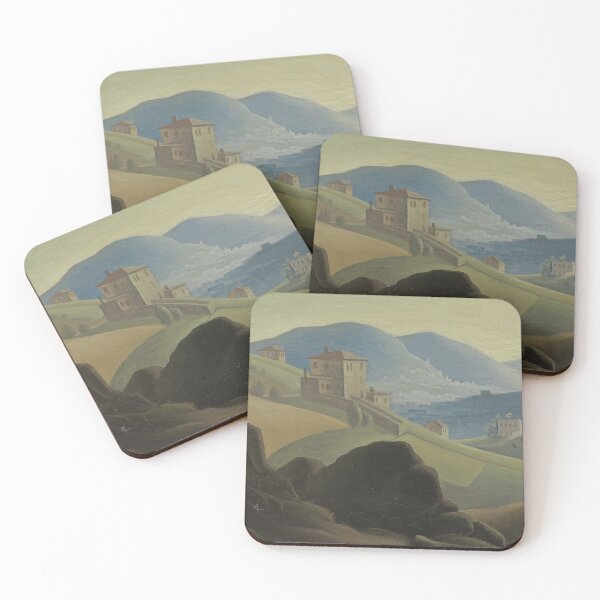 Item preview, Evening Landscape designed and sold by tomorrowsart.