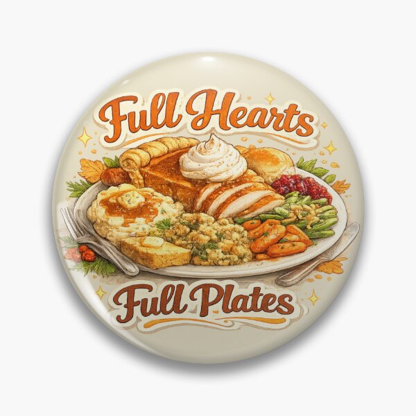 Item preview, Full Hearts Full Plates designed and sold by Someone Thinks It's Funny.