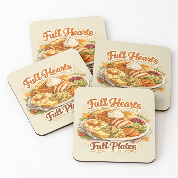 Item preview, Full Hearts Full Plates designed and sold by Someone Thinks It's Funny.