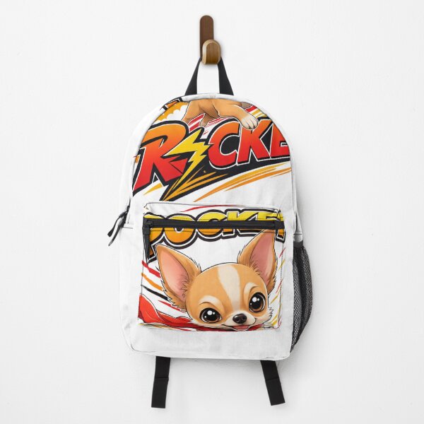 Item preview, Pocket Rocket Chihuahua Dog Dad Funny Kawaii T-Shirt designed and sold by Ashley critters.