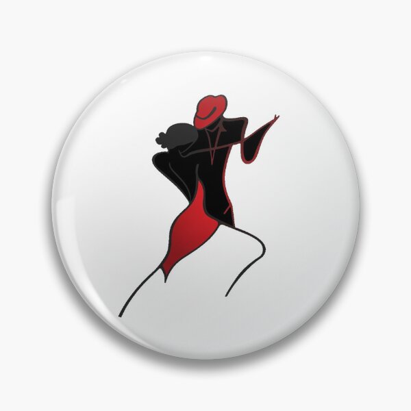 Item preview, Dancing Couple Silhouette | Tango Art designed and sold by WonderWaresGifts.