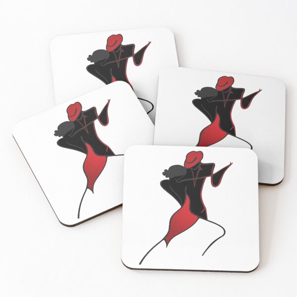 Item preview, Dancing Couple Silhouette | Tango Art designed and sold by WonderWaresGifts.