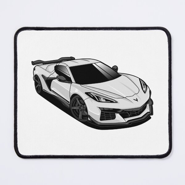 Item preview, Chevrolet Corvette Z06 white designed and sold by vektoranda.