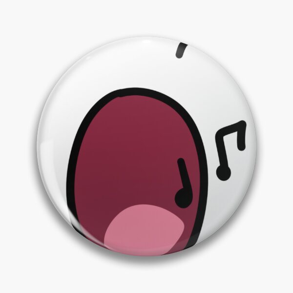 Item preview, Singing Face Musical Notes Minimalist Hand Drawn Doodle designed and sold by somimalikkk.