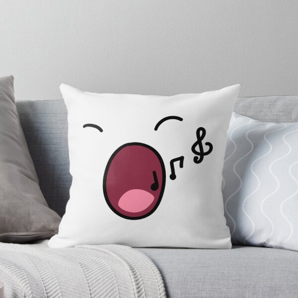 Item preview, Singing Face Musical Notes Minimalist Hand Drawn Doodle designed and sold by somimalikkk.