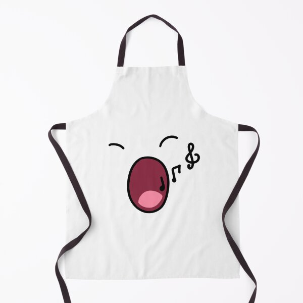 Item preview, Singing Face Musical Notes Minimalist Hand Drawn Doodle designed and sold by SomiMotion.