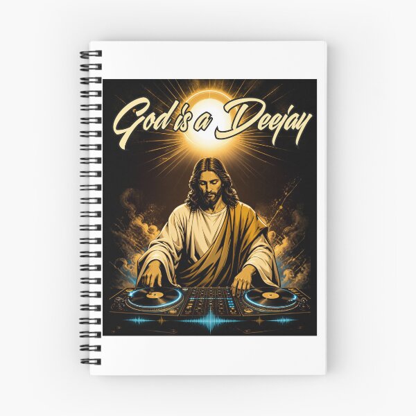 Item preview, God is a DJ designed and sold by Avgeek.design.