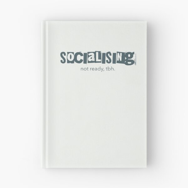 Item preview, Socialising Not Ready Tbh Neurodivergent Social Anxiety designed and sold by Notty DOT.