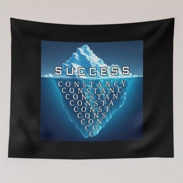 Item preview, Motivational Iceberg Piramid Of CONSTANCY and SUCCESS. designed and sold by Giulivo Store Graphic.