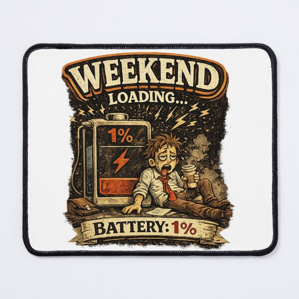 Item preview, Weekend Loading Battery Critical designed and sold by Mohamedeinoo.