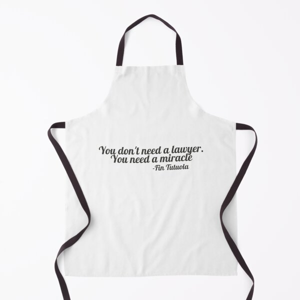 Item preview, You Don’t Need a Lawyer You Need a Miracle Sticker | Law & Order Inspired Quote | Legal Humor designed and sold by JusticeForSale.