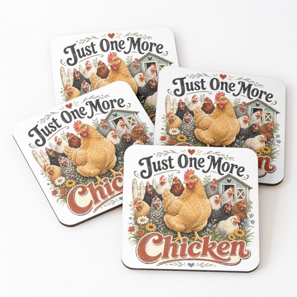 Item preview, Just One More Chicken designed and sold by Seyahshop.