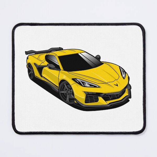 Item preview, Chevrolet Corvette Z06 Yellow designed and sold by vektoranda.